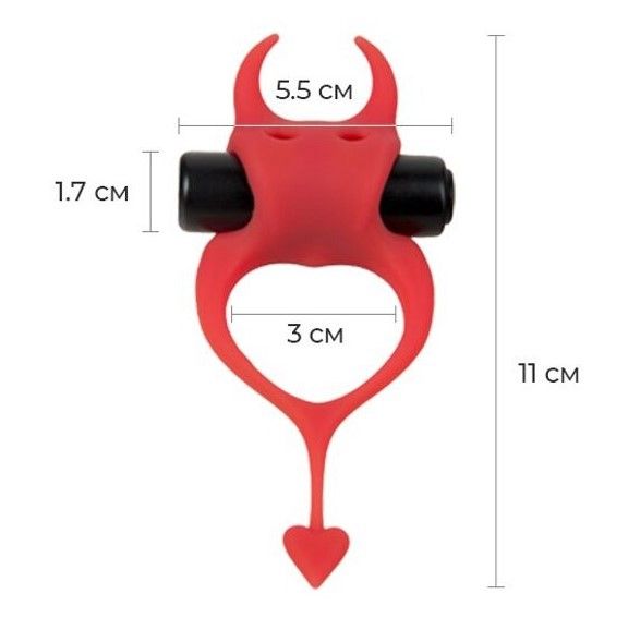 Ерекційне вібруюче кільце Adrien Lastic Devol Cockring