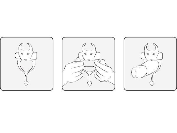 Ерекційне вібруюче кільце Adrien Lastic Devol Cockring