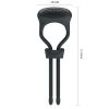 Вібруюча ерекційна петля Pretty Love Curitis Penis Loop Black