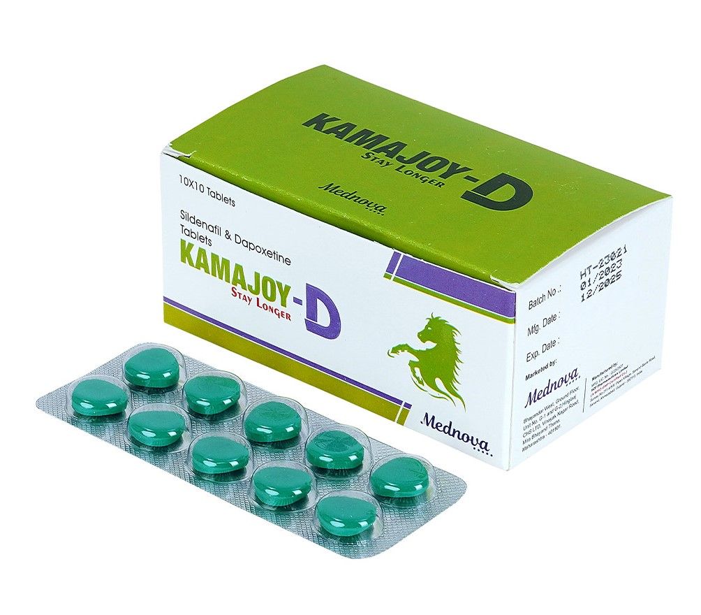 Kamajoy D. Засіб 2 в 1 міцна ерекція та тривалий акт