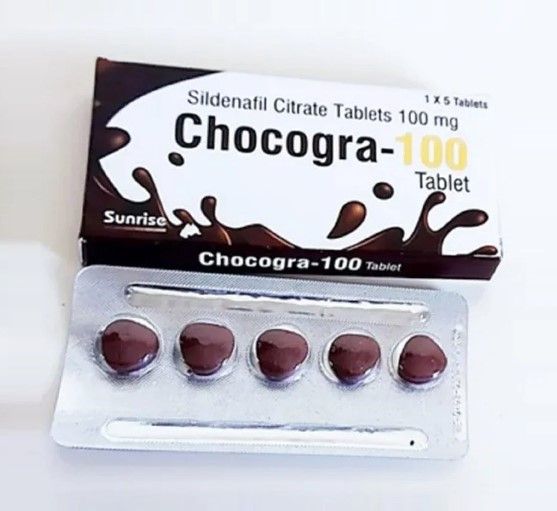 Chocogra Chewable 100. Шоколадний чоловічий збуджувач для посилення ерекції