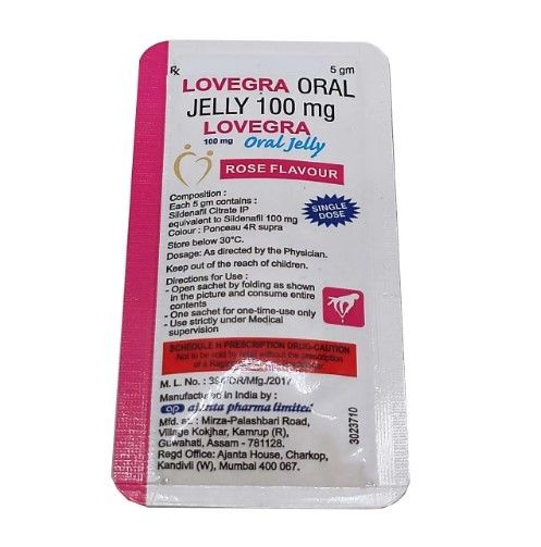 Желе Lovegra Oral Jelly