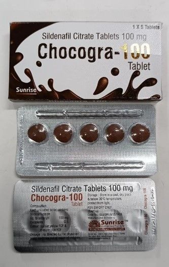 Chocogra Chewable 100. Шоколадний чоловічий збуджувач для посилення ерекції