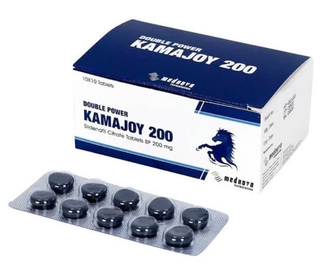 Kamajoy 200 (Подвійне дозування Силденафіла в 200 мг). Супер сила в ліжку!