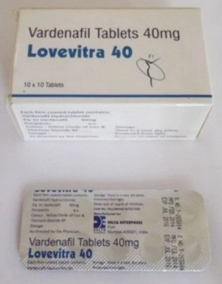 lovevitra 40 (Варденафіл 40 мг). Для міцної чоловічої ерекції в ліжку