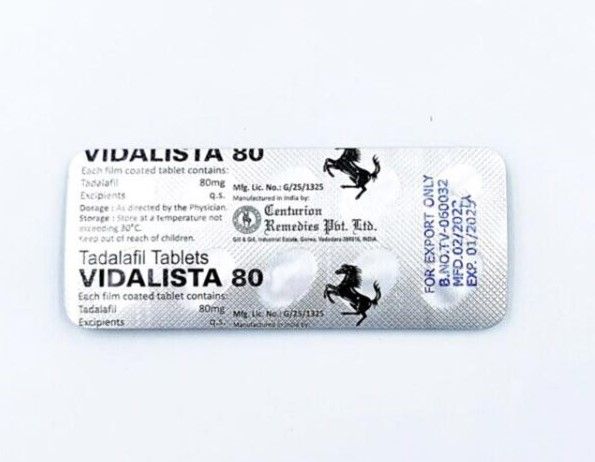 Vidalista 80 (Максимальне дозування)