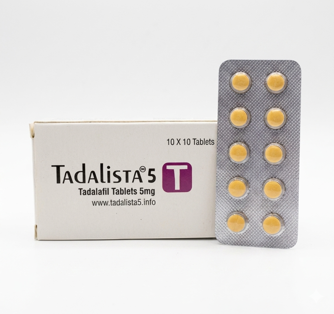 Tadalista 5 (Тадалафіл 5 мг). Для посилення чоловічої cили
